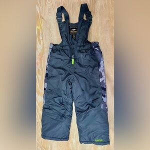 Toddler Pacific Trail Snow Pants Size 4T gray camo